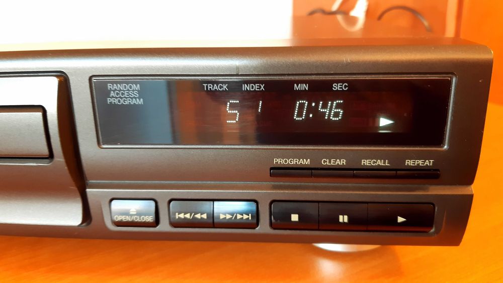 Linie Technics, deck RS TR373, amplituner SA-GX170, cd playerSL-PG370A