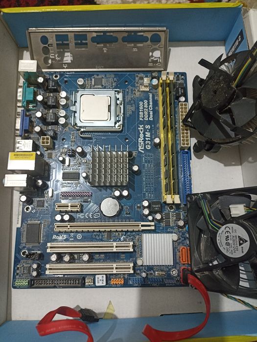 Материнская плата asrock g31m-s