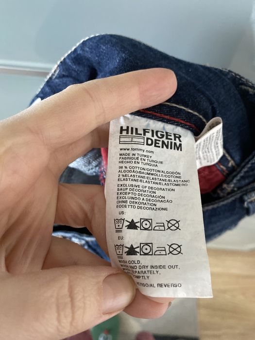 Fusta denim Tommy Hilfiger XS