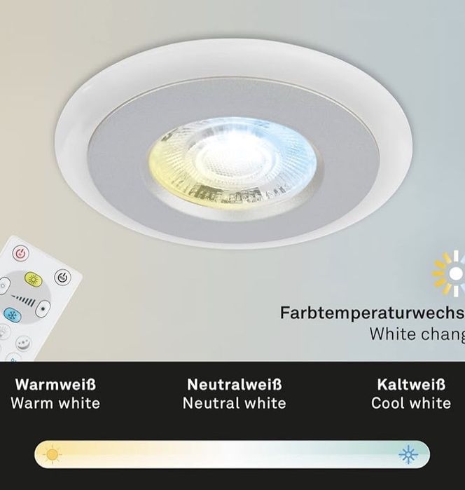 Set de 3 Spoturi Încastrate în Tavan BRILONER