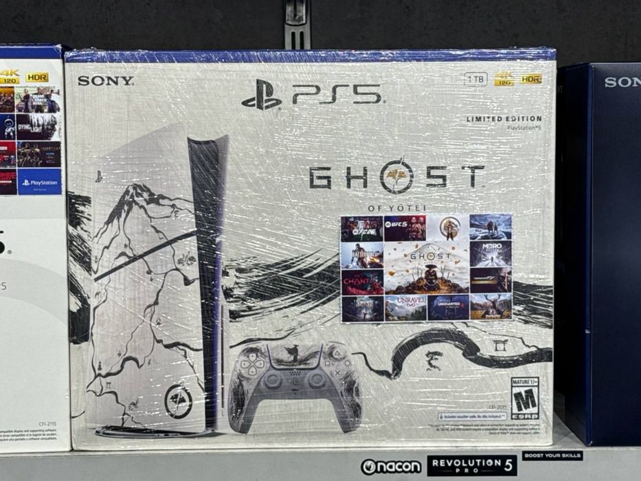 Playstation 5 CD ghost of yotei limited edition+игры