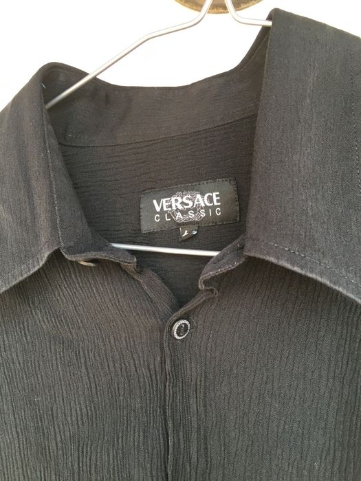 Риза Versace ,отлично състояние , Л