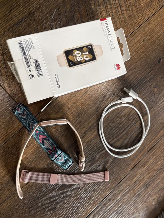 Huawei Band 7 Pink фитнес гривна ръчен часовник