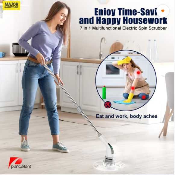 Perie Electrică Rotativă 7-in-1