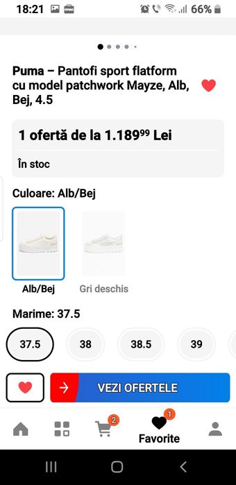 De vanzarePuma Mayze