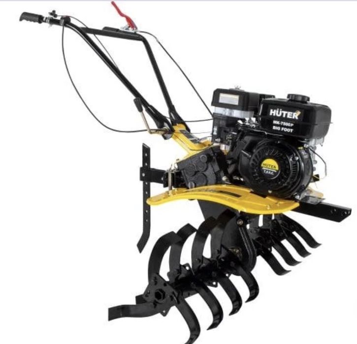 Спашка огородов мотоблоком