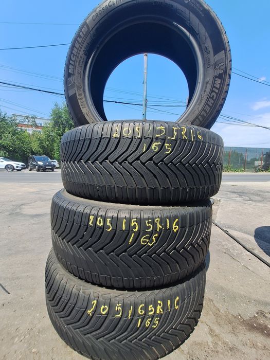 4 anvelope allseasons m+s  205/55r16 Michelin 2021 Montaj Gratuit