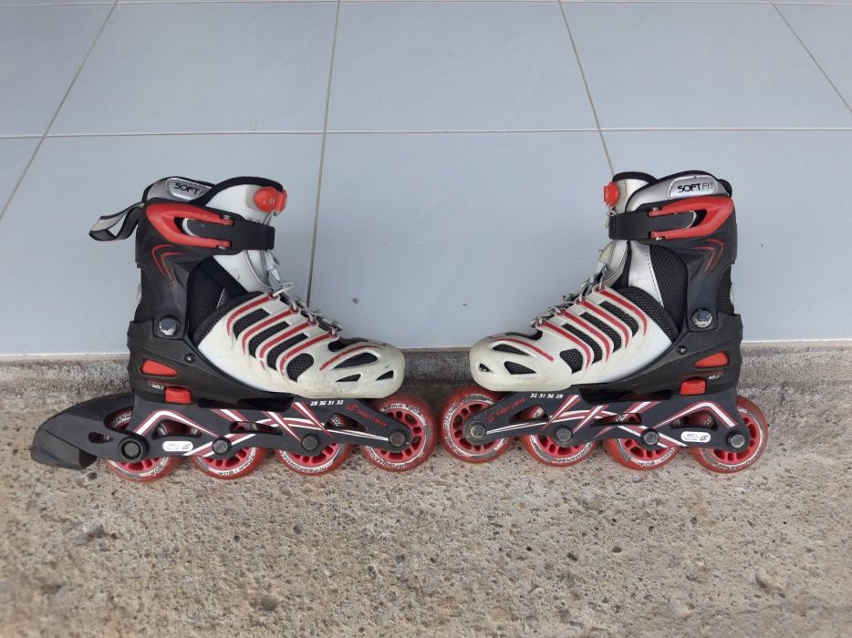 Vand role Crazy Creek reglabile 29-32, roti silicon