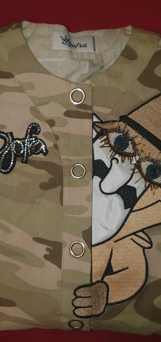 Рокля Джофра с дълъг ръкав