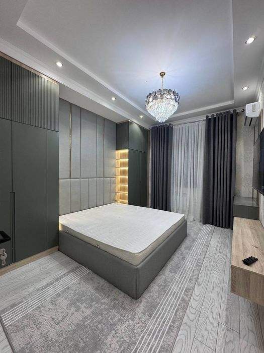 ЖК Yulduz уютная 4х комнатная 100м² Евроремонт мебель+техника этаж 7/9