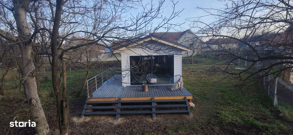 Tiny House-cu/fara teren sat. Grid - 40 km de Brasov sau 15 km Fagaras
