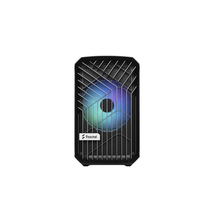 ^Корпус Fractal Design Torrent Nano - Black RGB TG Light Tint