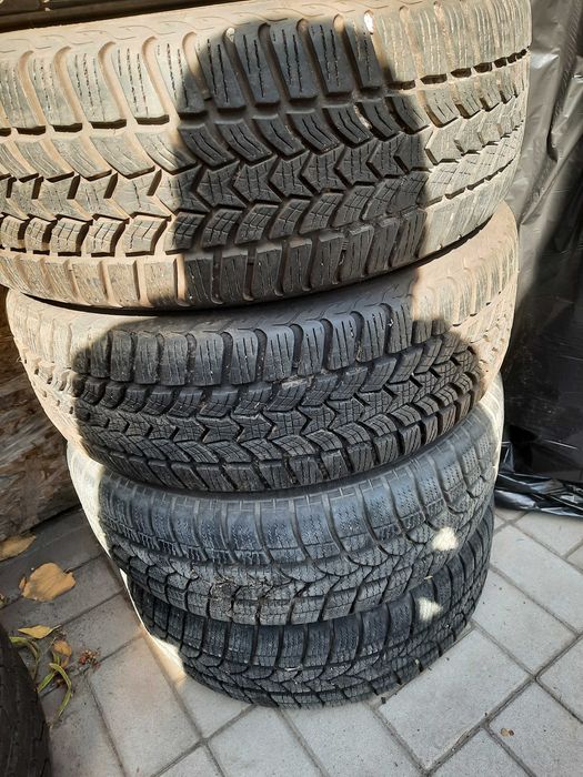 jante tabla 15" 5x100 cu anvelope m+s 195/55r15 skoda fabia