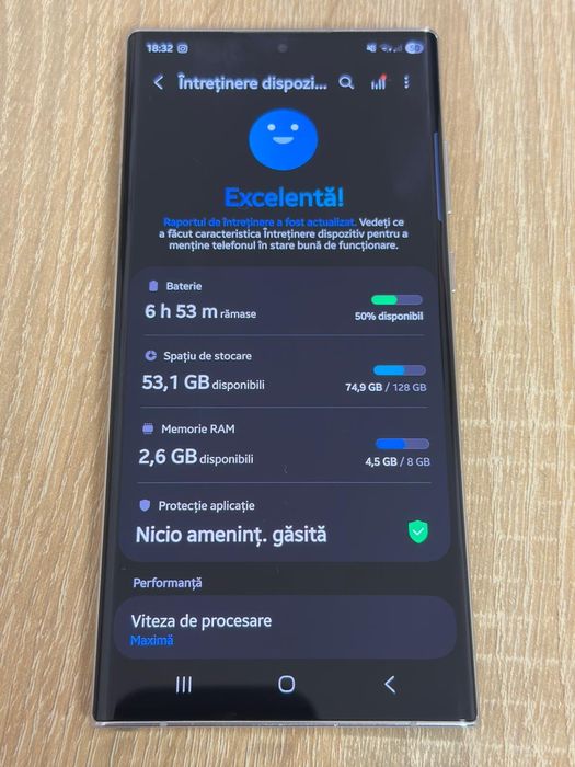 Vand Samsung S22 Ultra