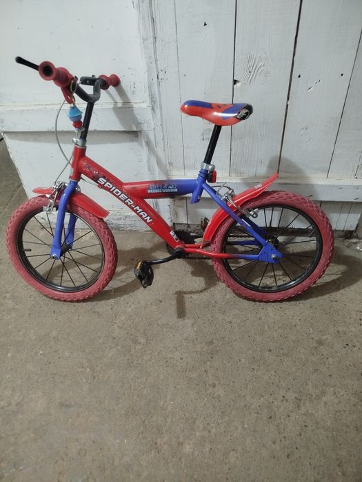 Bicicletă copii Spider-Man, roți 14  inch, stare bună