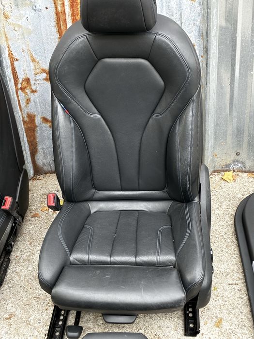 Кожен рекаро салон БМВ 5, Г30 М спорт (recaro bmw g30 m sport)