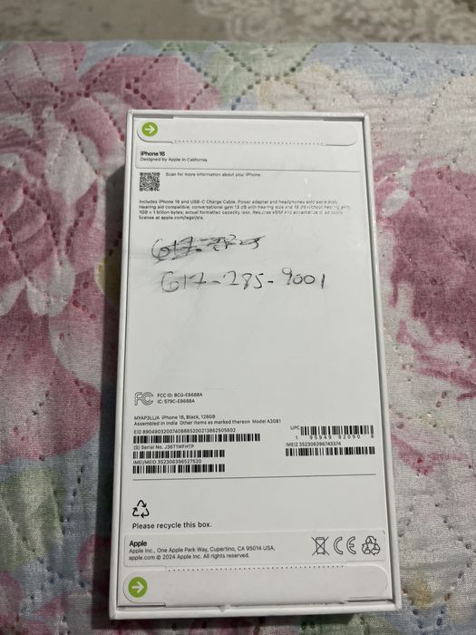 iPhone 16 с горантия