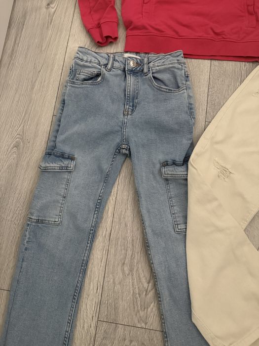 Широки дънки и горница 146 размер