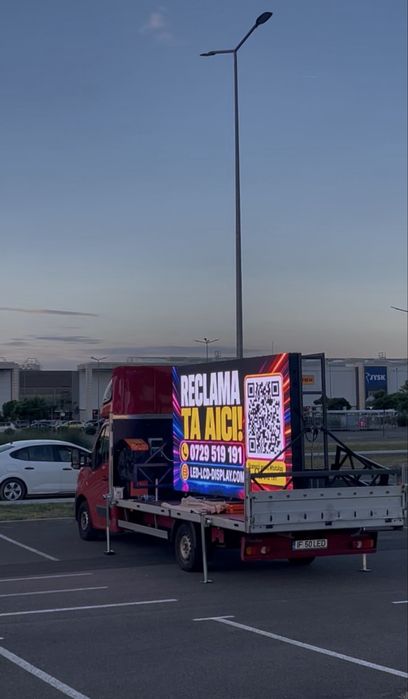 Publicitate / Reclama Masina cu Ecran LED si Sistem Lift - PROMOTIE 30 ZILE