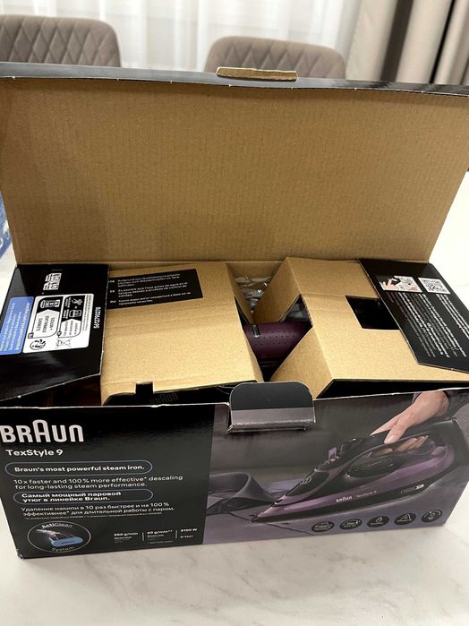 Новый утюг Braun TexStyle 9