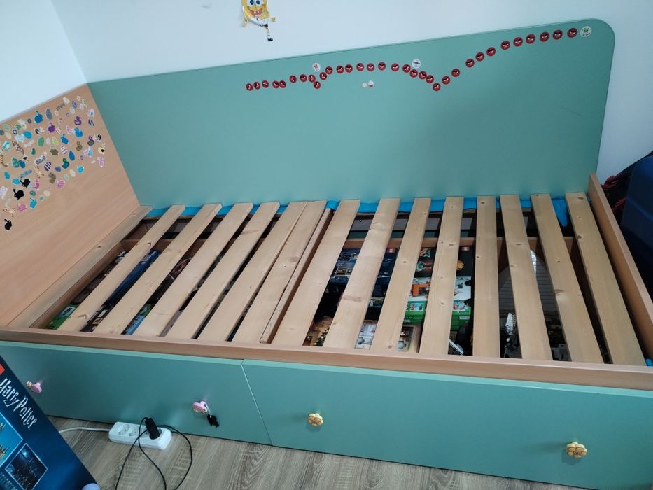 Pat copil 90*200 / Săcălaz (fara saltea)