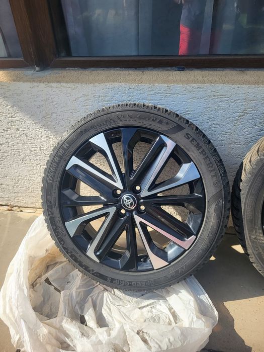 Vând jante TOYOTA AYGO X cu, cauciucuri de iarna