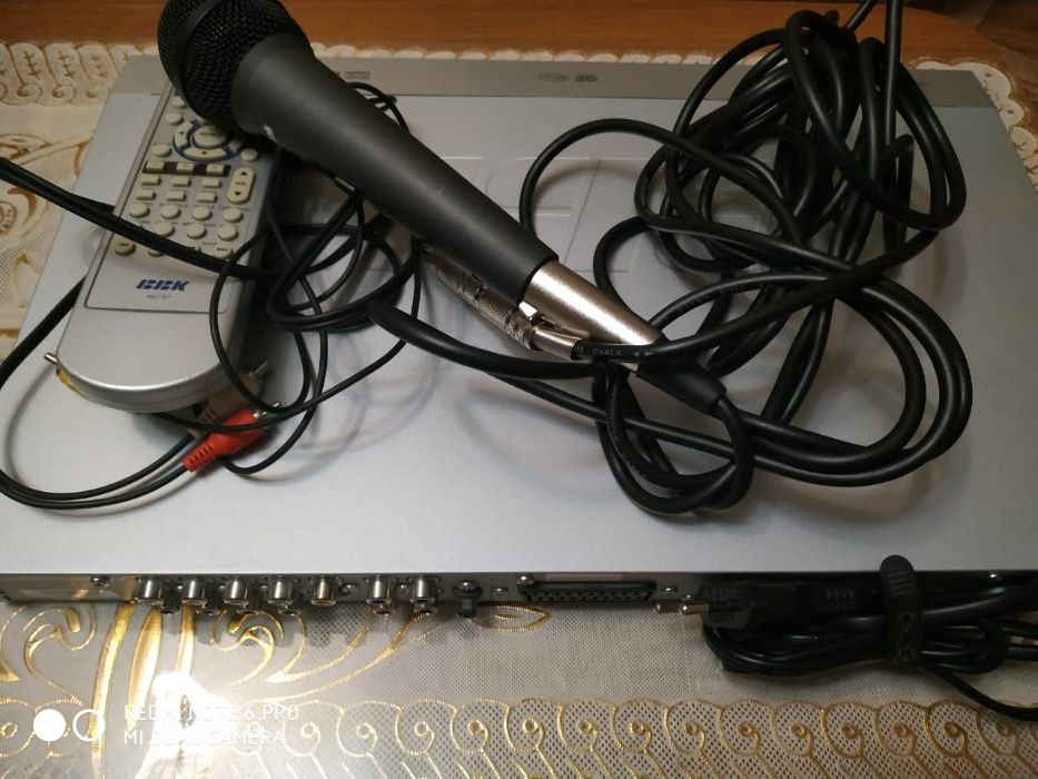 DVD проигрыватель с караоке