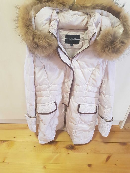 Зимно яке с ест косъм лисица