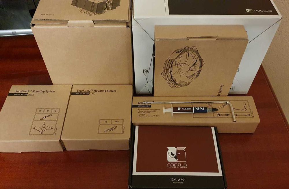 Cooler Noctua NH D15 Chromax black