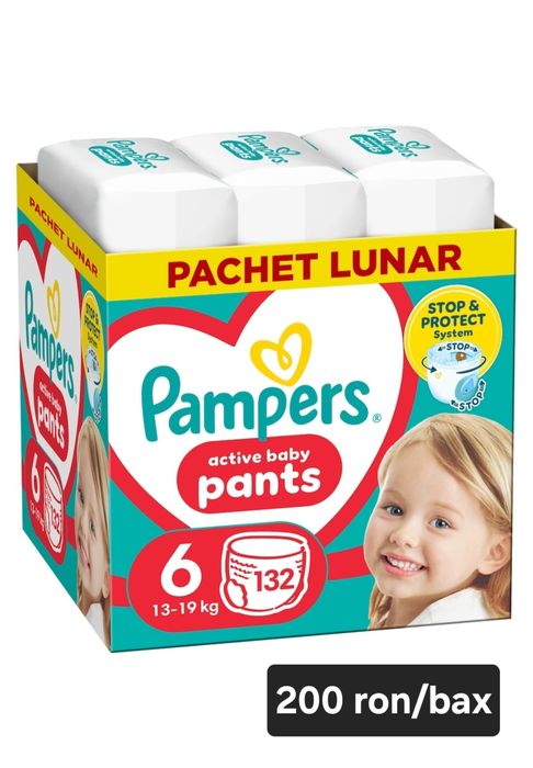 Pampers premium care marimea 2,3,4,5 si 6