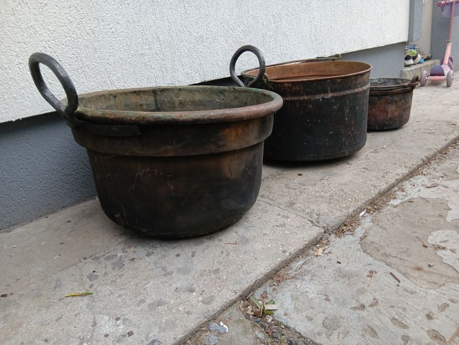 Cazane din cupru pentru zacuscă