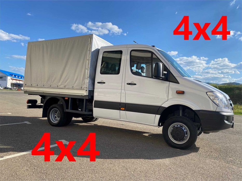 Mercedes Sprinter 4x4 / 518 cdi/ 3.0 /180 Cp/Punte dubla/Permis cat B