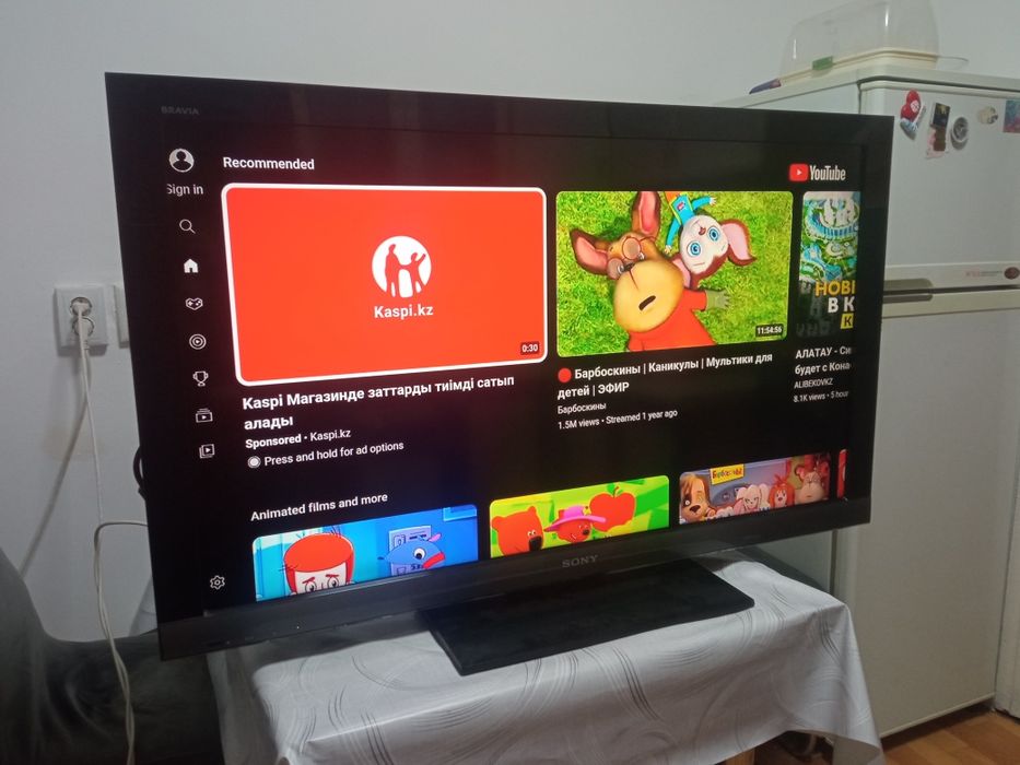 Смарт телевизор Sony Bravia 106  см WiFi YouTube