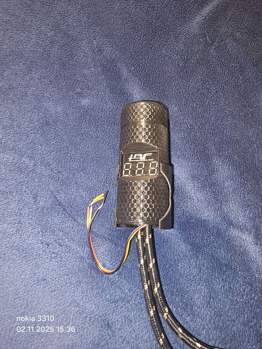 Remote/telecomanda bass rca cu voltmetru (ground zero/alphard/dd/edge)