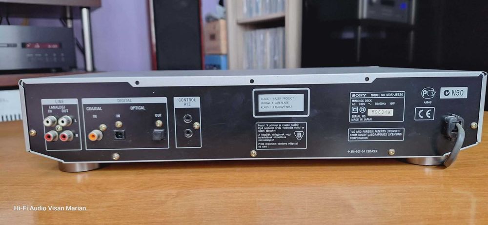 Minidisc Sony MDS-JE530 Cu Telecomanda