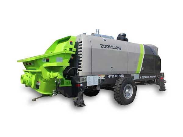 Стационарный бетононасос ZOOMLION HBT80