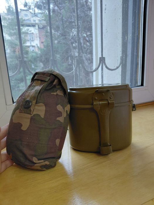 Армейский котелок армейская фляга