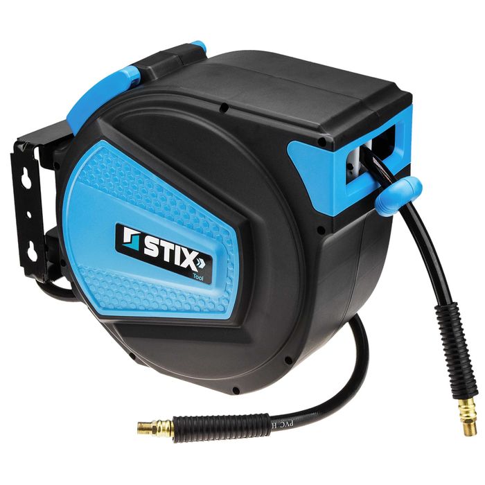 Пневматична макара за въздух с маркуч, 10 метра STIX