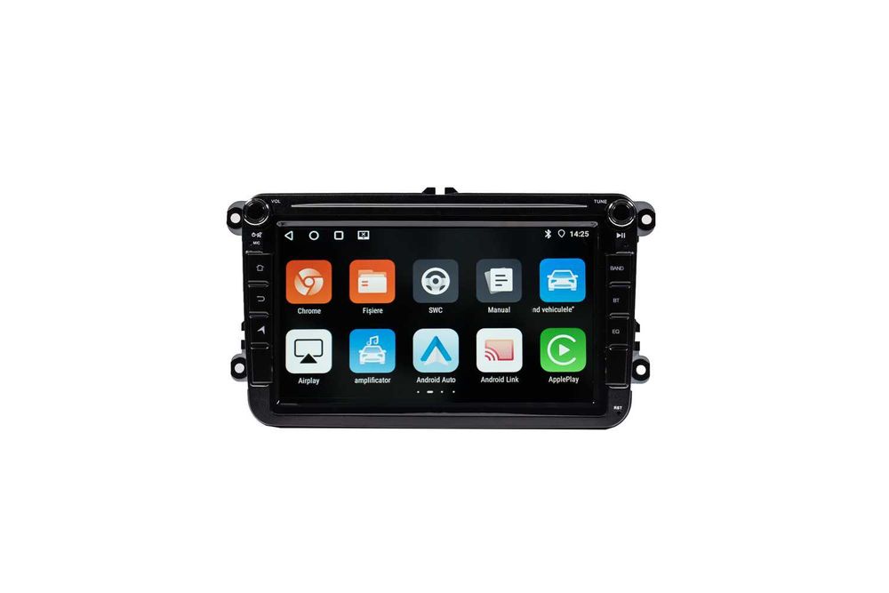 Navigatie VW Skoda Seat Android 14 , Apple Carplay , Android Auto + Camera Marsarier