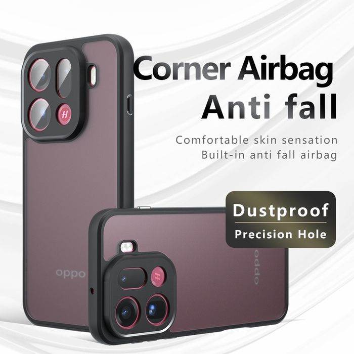 Oppo Find X9,X9 pro ударо-устойчив кейс с матов гръб