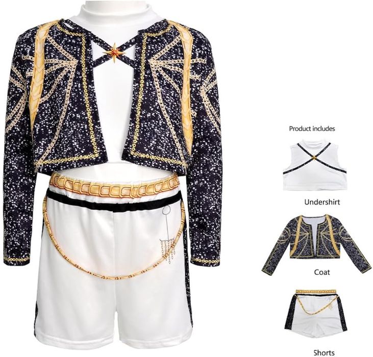 Детски костюм на Руми K-POP Demon hunters, Rumi costum Ловци на Демони