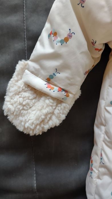 Costum de Iarna pentru bebelus  - Catimini 80 cm călduros și impermeabil