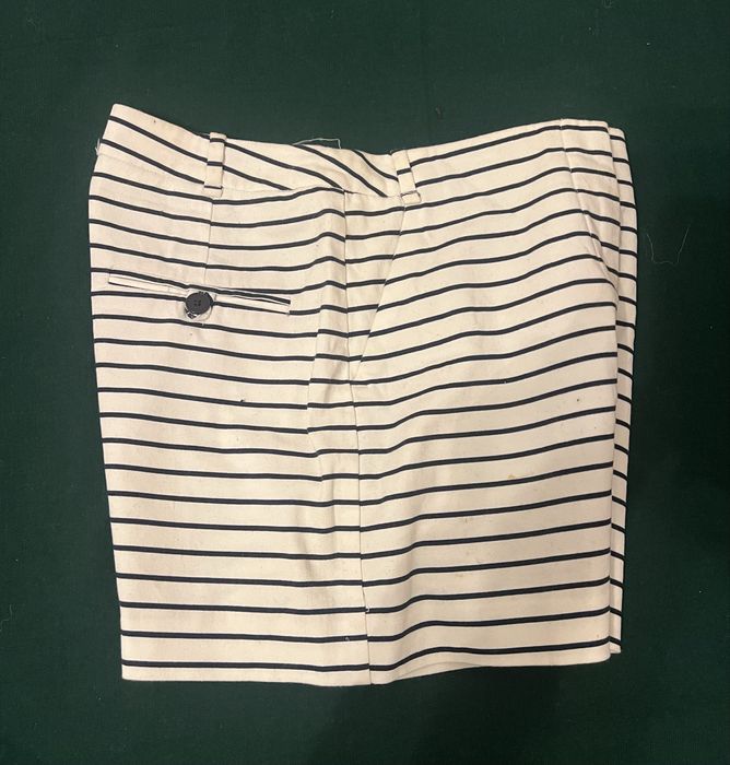 Pantaloni scurti, eleganti, stilati imprimeu marinaresc Zara