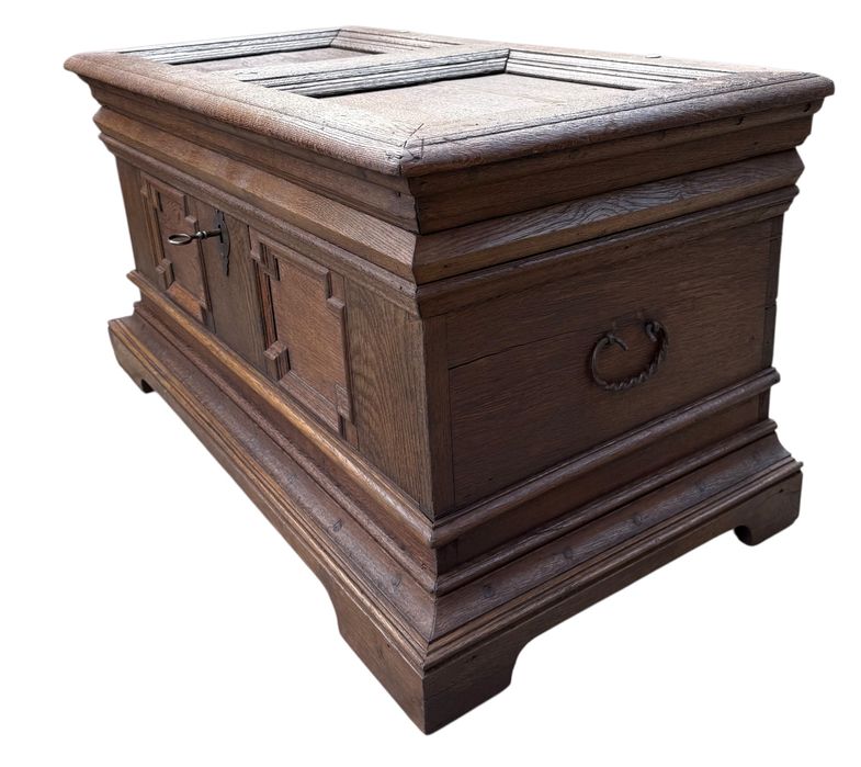 Lada zestre Saseasca lemn masiv stejar