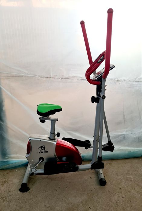 Велотренажёр + лыжи