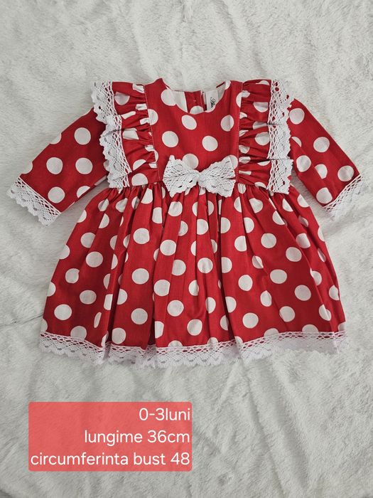 Rochițe Fetițe botez detalii pe poza