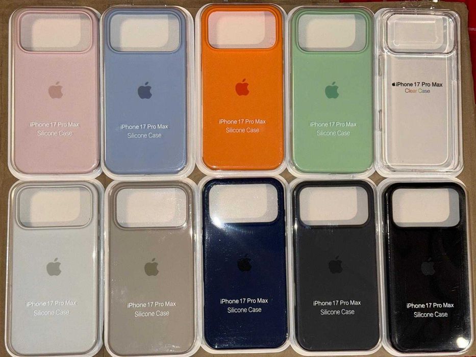 3 Husa Transparenta sau silicon iPhone seria 17 Air/Pro/Max