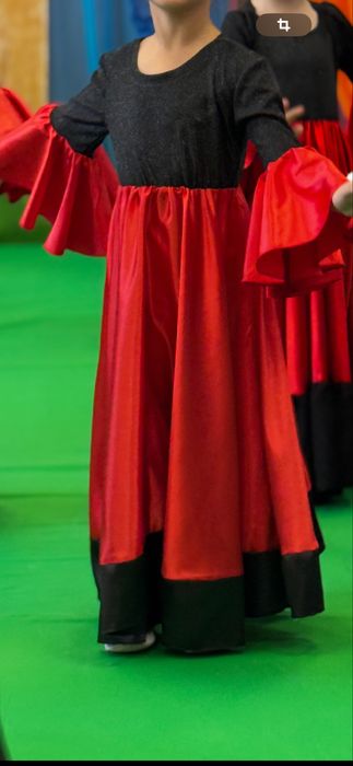 Испанское платье на 5-7 лет