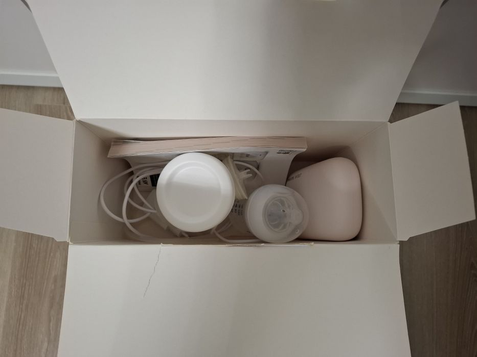 Pompa de san electrica PHILIPS AVENT SCF395/31, roz-alb