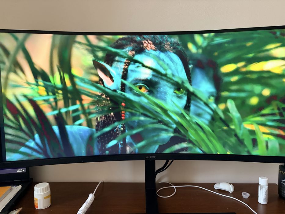Monitor curbat Huawei